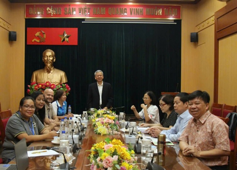 Phó Chủ tịch Phan Văn Hùng tiếp Đoàn công tác của Unbound Philippines: Trao đổi kinh nghiệm về công tác bảo vệ, chăm sóc và phát huy vai trò NCT trong tình hình mới